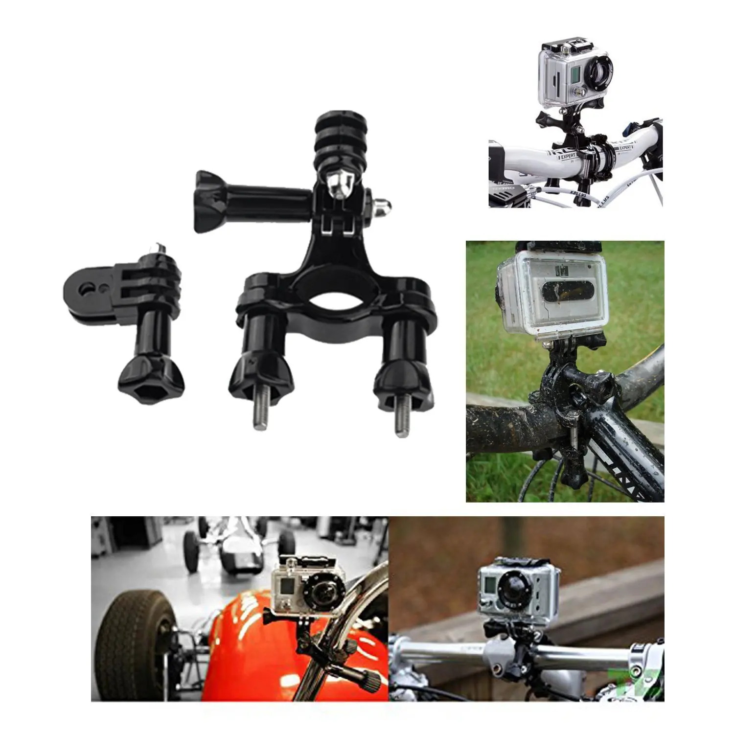 Для GoPro аксессуары Hero5/4/3+ повязка на голову группа груди для SJCAM сумка для хранения аксессуары для камеры xiaoyi палка для селфи комплект