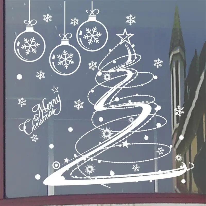 merry christmas is coming tree stars snow flower wall sticker home decor shop store party window stickers decoration in wall stickers from home garden on - Merry Christmas Window Decorations merry christmas is coming tree stars snow flower wall sticker home decor shop store party window stickers decoration in wall stickers from home garden on - Merry Christmas Window Decorations