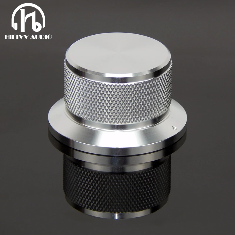 pre amp HIFI amplifier speaker Aluminum Volume knob 1pcs Diameter 44mm Height 25mm amplifier Potentiometer knob black silver gold bluetooth car amplifier