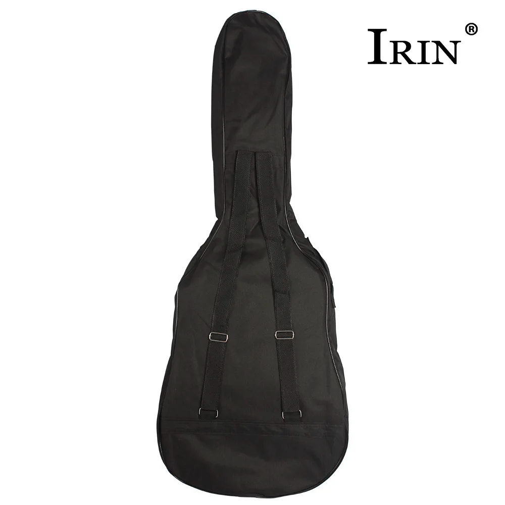ИРИН 40 дюймов/41 дюймов сумка для переноски гитары Чехол-рюкзак Оксфорд народная Акустическая гитара сумка для Гига чехол с двойным плечом