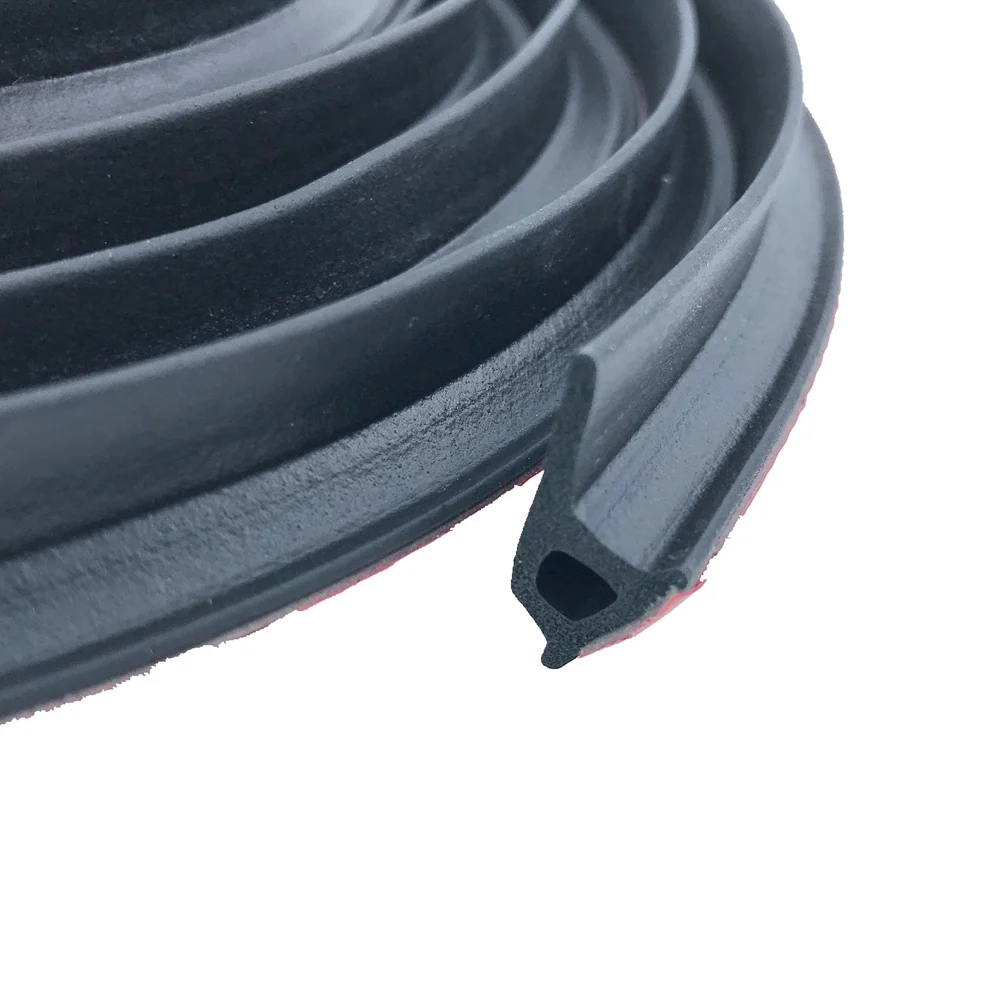 4 Meters P Type Car Sound Deadener Rubber Foam Automotive Door Sound