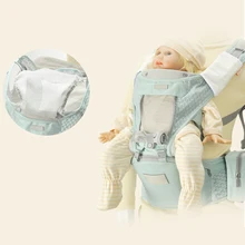 Эргономичный слинг дышащий Хипсит(пояс для ношения ребенка) Регулируемая детская переноска предотвращает o-образные ножки многофункциональная поддерживающая повязка для новорожденных Hip Seat