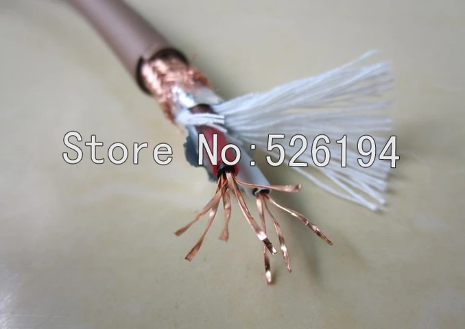 

Free shipping MCA Flat cable interconnect cable bulk cables for DIY one meter selling