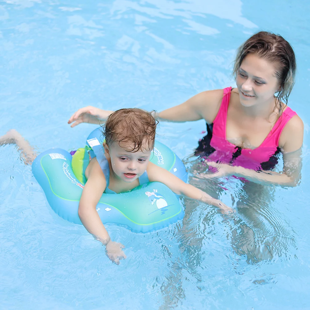 Comprar Anillo de natación gratuito inflable para niños flotantes piscina de natación accesorios para bebés anillo inflable de baño circular para Dropship