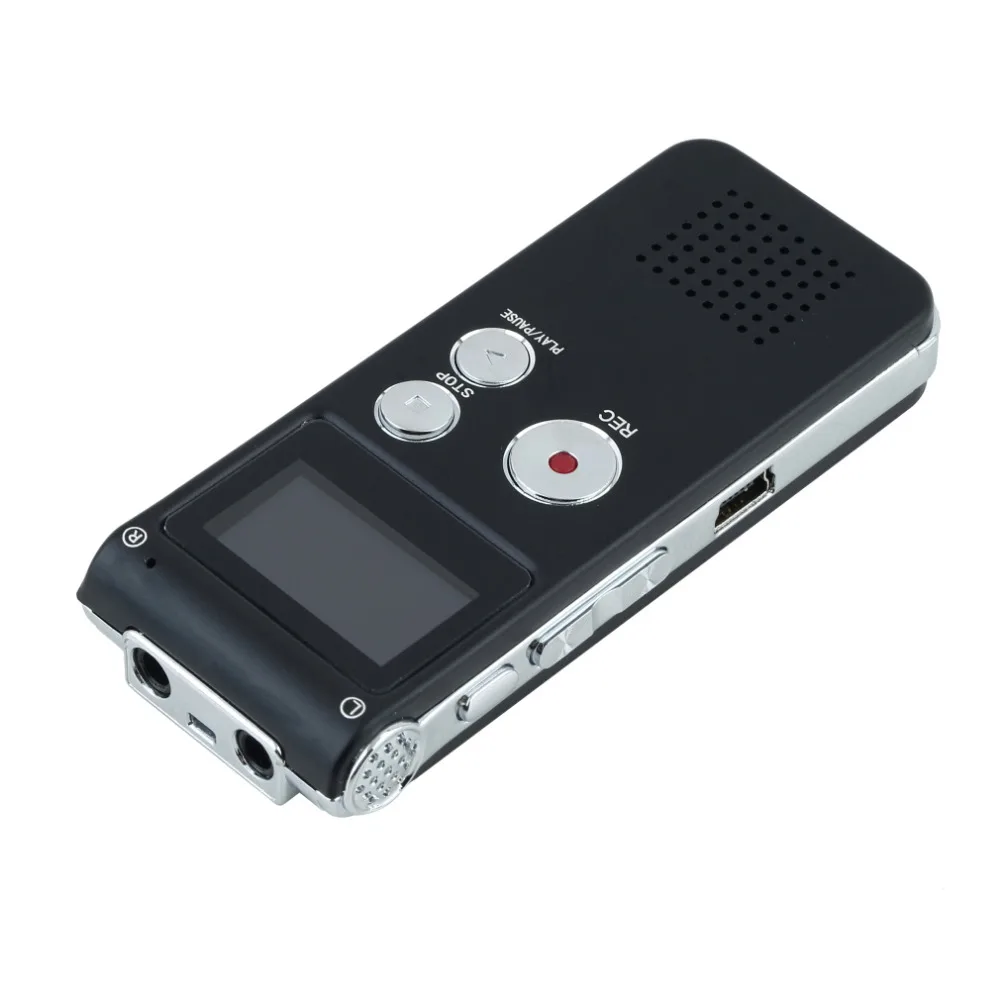 New 8GB Memory Digital Voice Recorder with LCD Display Portable Voice