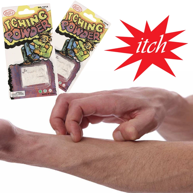 

1Pcs Mischievous Itchy Powder Effective Kids Funny Toys Itching Powder Jokes Mischievous Novelty Weird Funny Toys