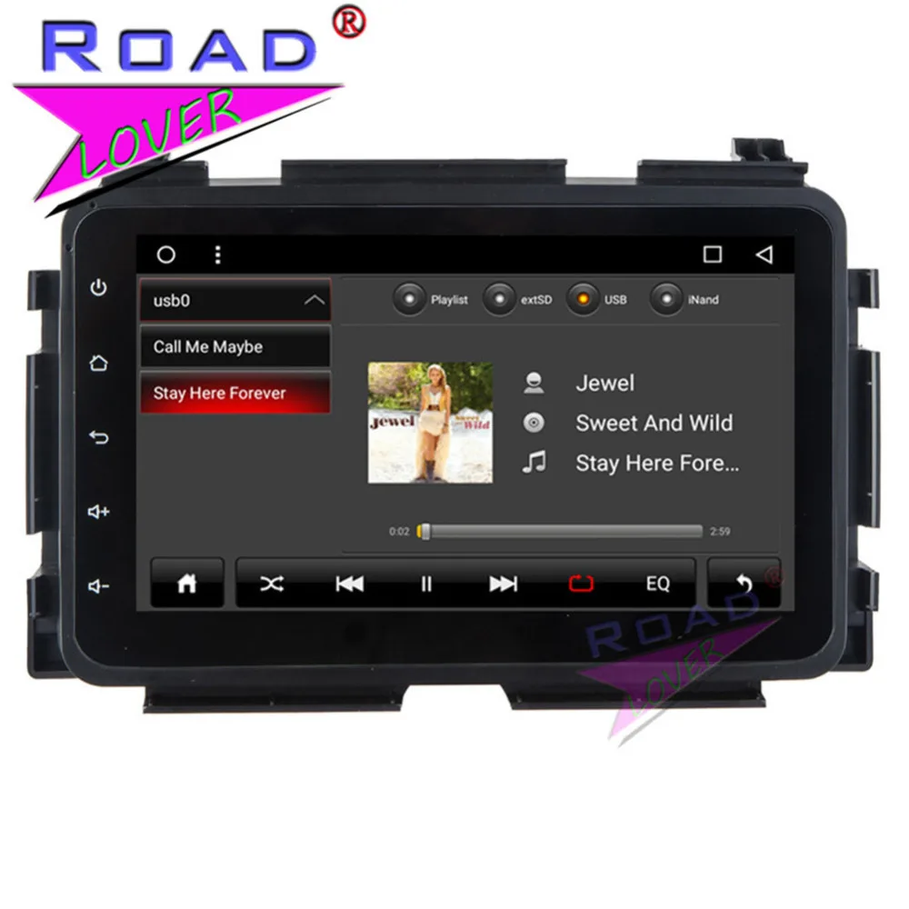 Sale Roadlover Android 8.1 Car Media Center Player Autoradio For Honda Vezel 2015 Stereo GPS Navigation Magnitol Two Din Video NO DVD 2