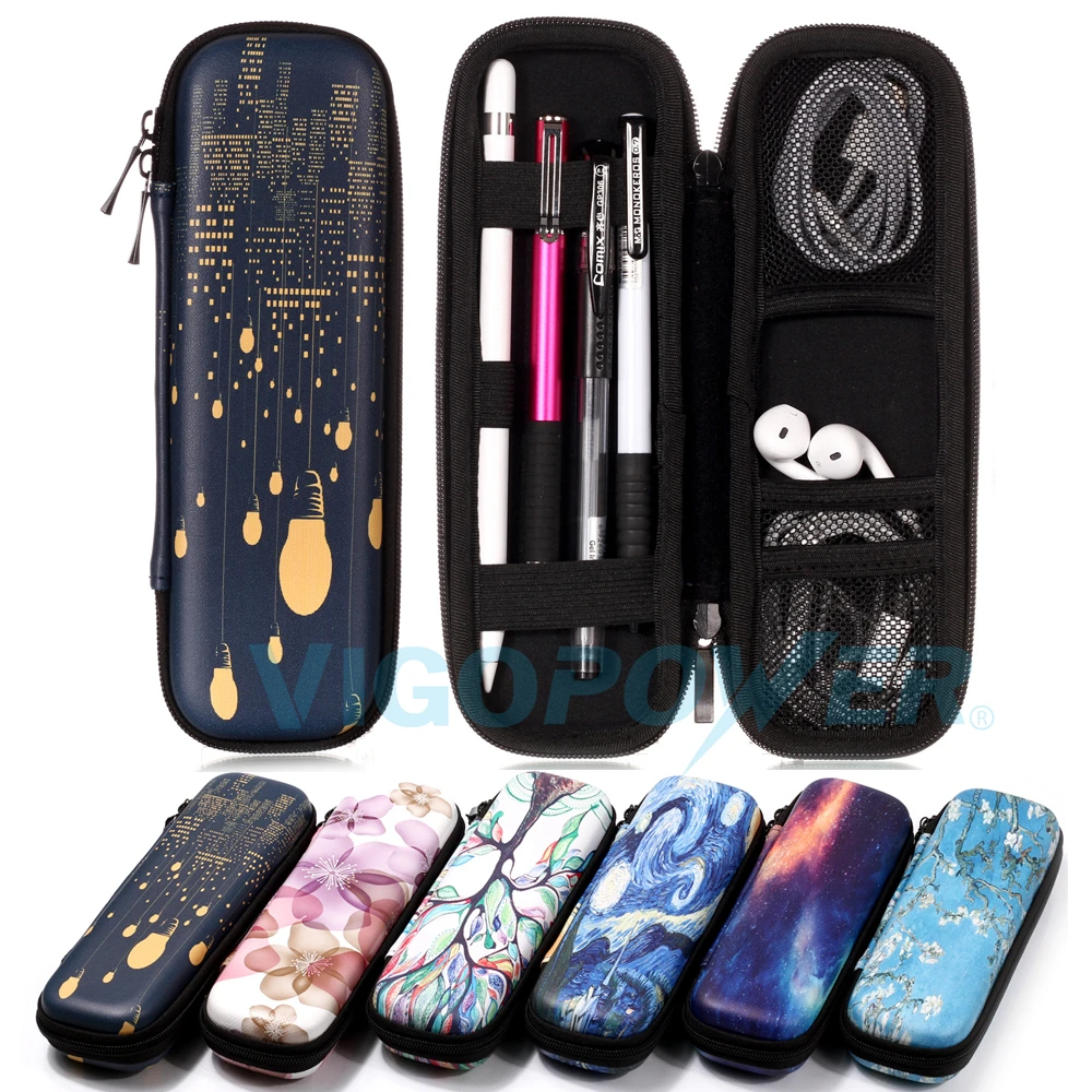

For Apple Pencil PU Leather Case Sleeve Cover Bag Tablet Touch Stylus Pen Protective Cover Holder Pouch Anti-knock Bag Protector