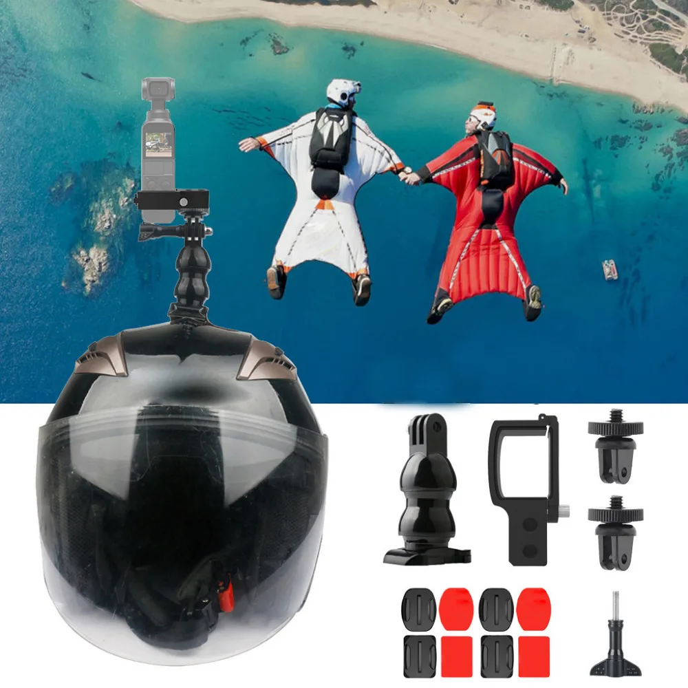 Расширительный адаптер для DJI Osmo Pocket Gimbal Skydiving/Bungee прыжки/Hang Glidi D.28 | Электроника