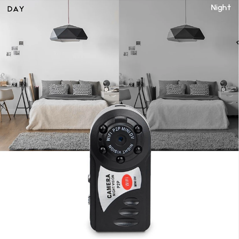 P2P Мини Wifi DVR IP камера Videcam Webcam32G карта и видеокамера видеомагнитофон костюм любительский мониторинг встроенный литиевый аккумулятор