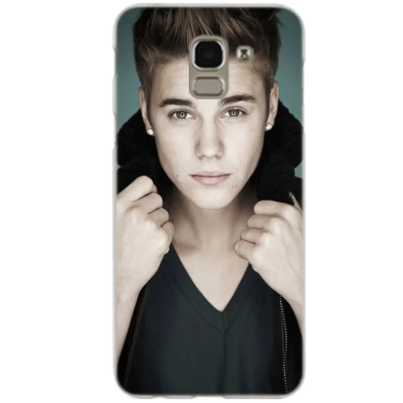 MEIBAI Justin Bieber singer Transparent Hard Case for Samsung Galaxy J3 J5 J7 2017 EU J4 plus J2 core J2 pro 2018 J7 max