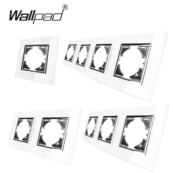 

DIY Glass Frame for L6 Module EU Sandard Temepred Glass Frame Wallpad L6 Series