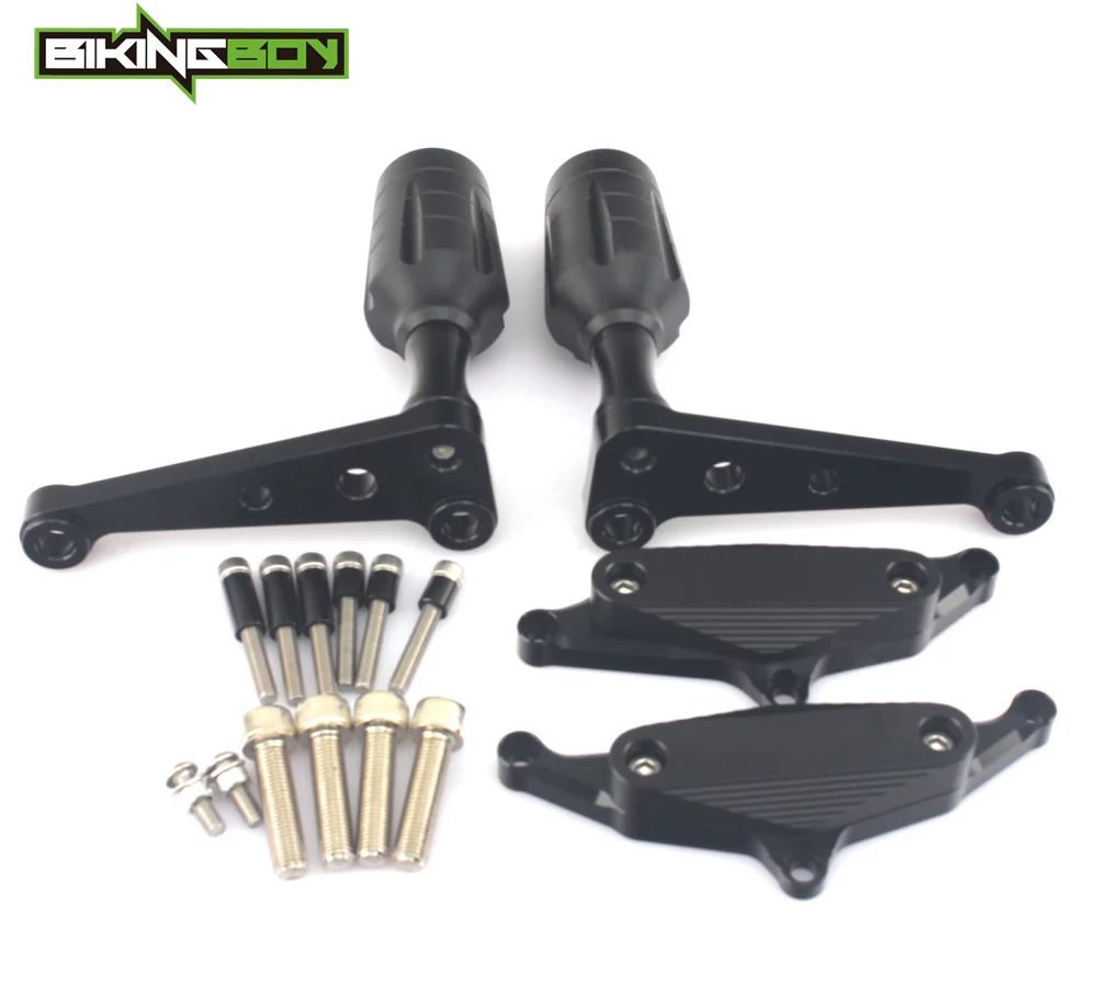 BIKINGBOY без реза двигателя и рамки слайдер для Yamaha VMX 1700 V-Max 2009 10 11 2012 2013 14 15 16 17 18