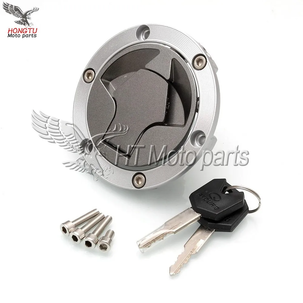 Motorcycle Fuel Tank Cover Gas Cap Lock with key For Kawasaki Ninja