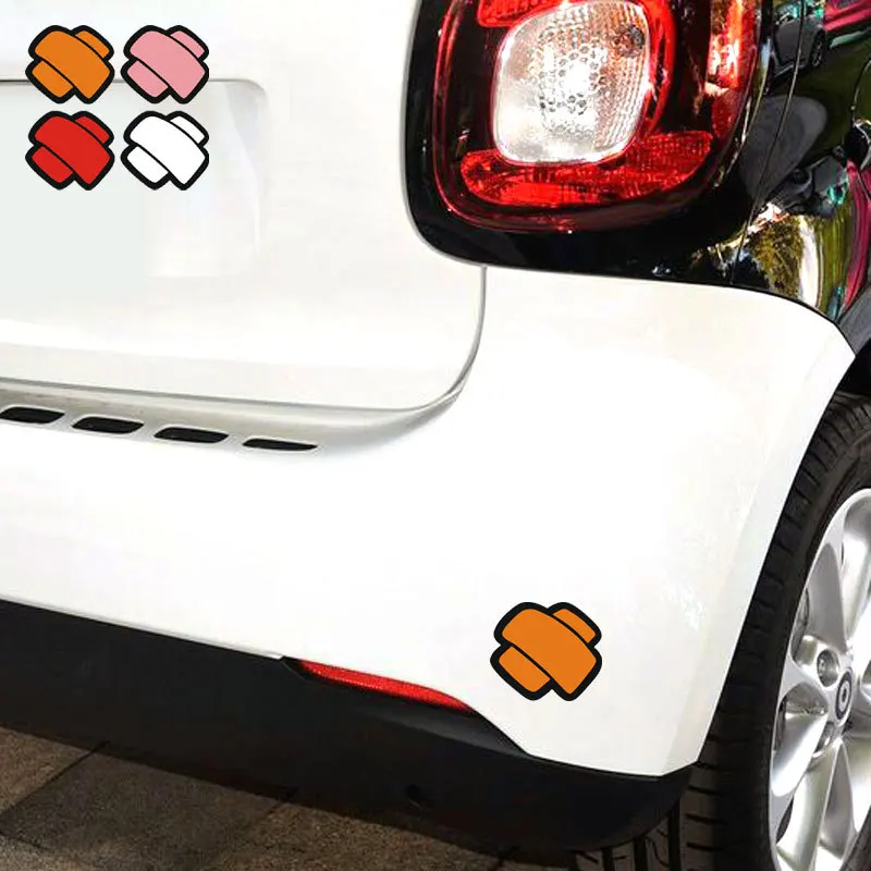 Etie 4 X Автомобильные украшения креативная наклейка повязка для защиты от царапин