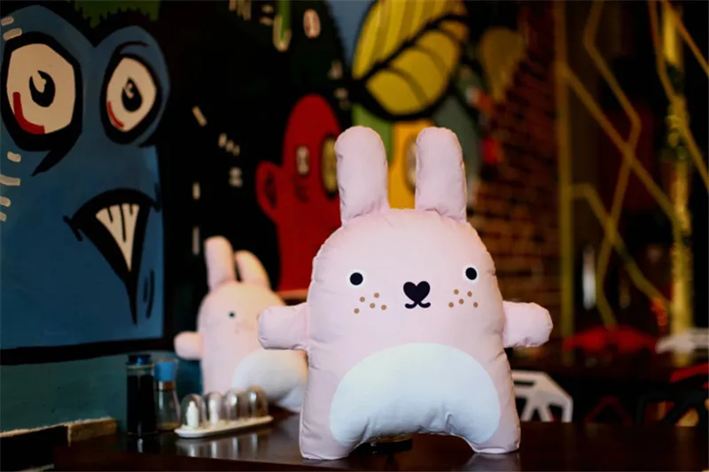 Anime Cartoon Totoro Plush Toys Cute Teeth Watermelon Ice Cream My Neighbour Totoro Cat Dolls Baby Kids Cushion Pillow Gift 1pc (17)