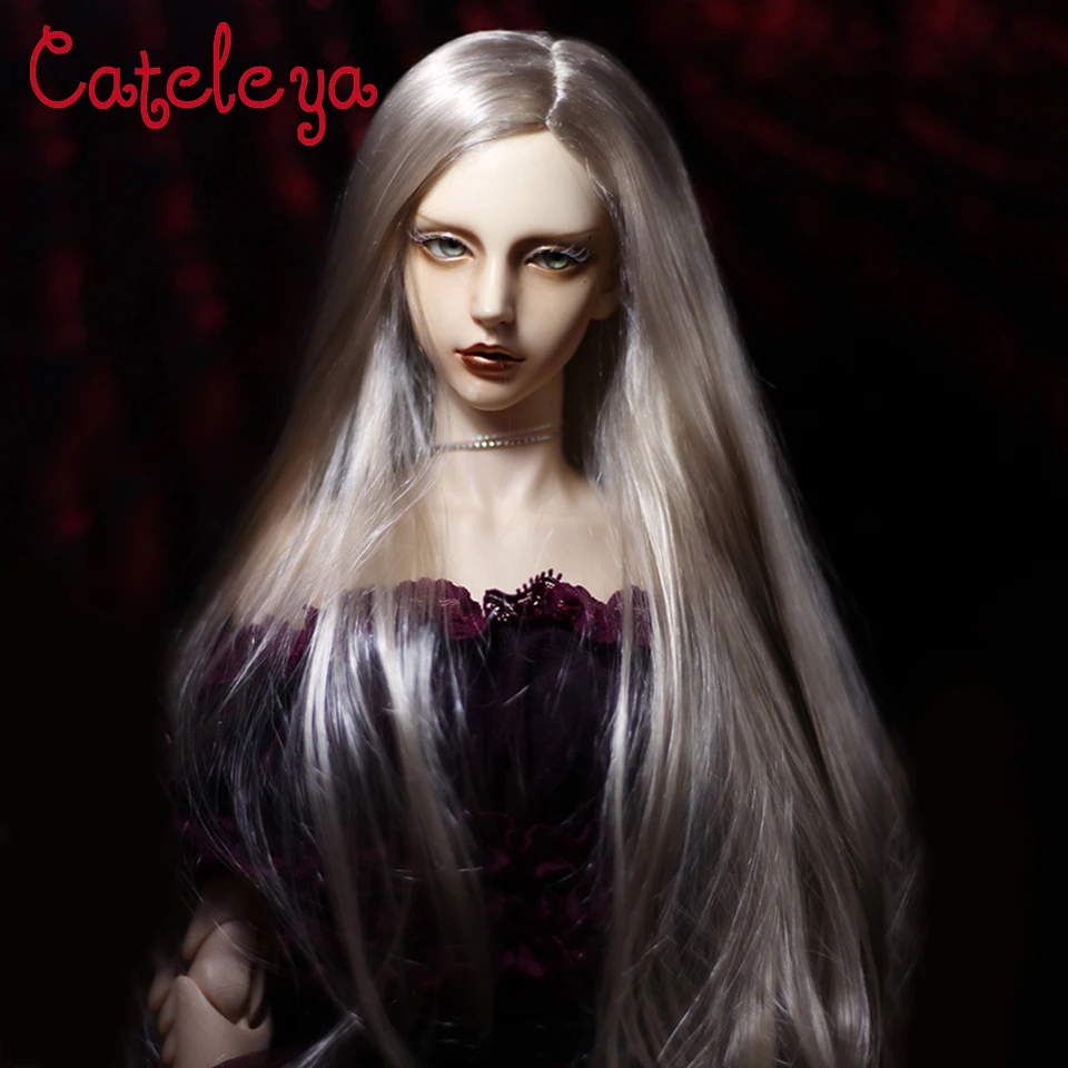 Cateleya bjd 1/3 female royal elder sister has real style, slightly curly straight hair, mohair-like wig, and gold Cateleya bjd 1/3 female royal elder sister has real style, slightly curly straight hair, mohair-like wig, and gold