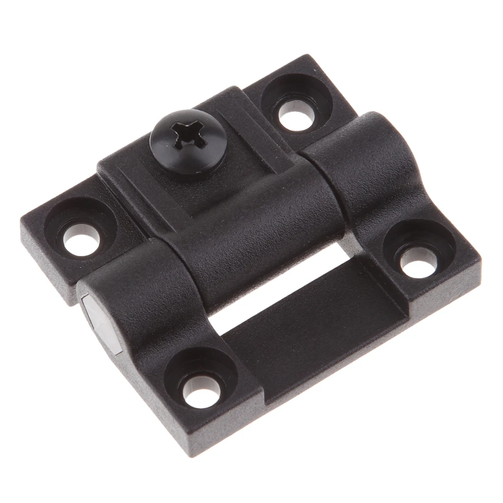 

Plastic Position Control Hinge Replacement Southco E6-10-501-20 Adjustable Torque Hinge Bla 42x36x5mm Countersunk Holes Black