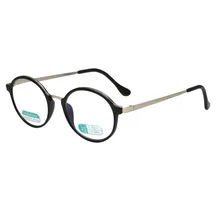 Маленькие размеры, анти синие круглые женские очки для чтения, дизайн, модная полная оправа, оптическая оправа с ПК, линзы для пресбиопии для женщин