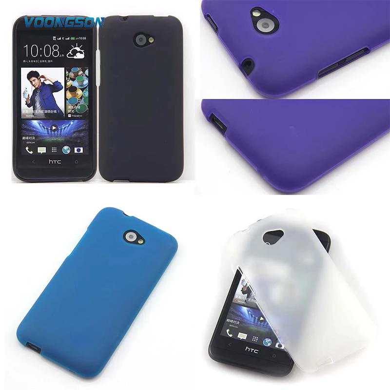 VOONGSON Matte TPU Silicone Gel Case Cover For HTC Desire 601 Zara Dual Sim 6160 Skidproof Cell Phone Protective Cover Bags VOONGSON Matte TPU Silicone Gel Case Cover For HTC Desire 601 Zara Dual Sim 6160 Skidproof Cell Phone Protective Cover Bags