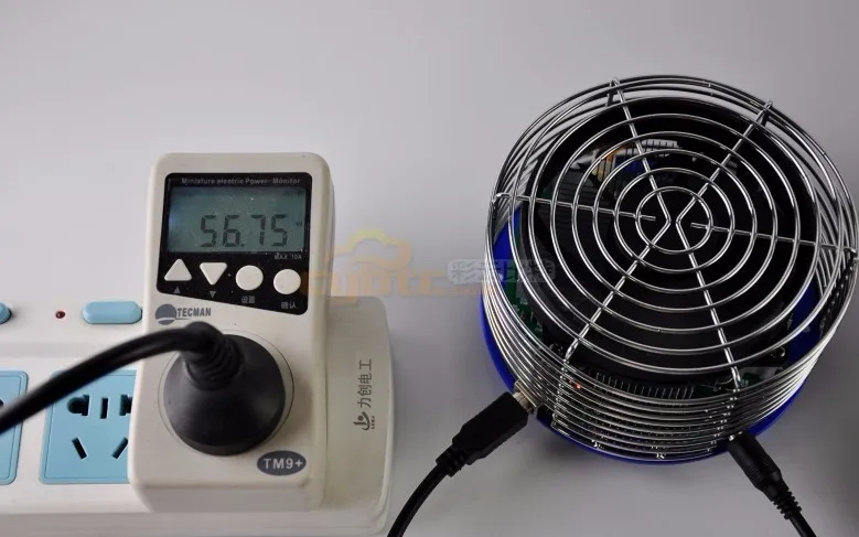  Envío Gratis Antminer U3 63Gh/s USB Bitcoin Miner con fuente de alimentación SHA256 minero BTC de l