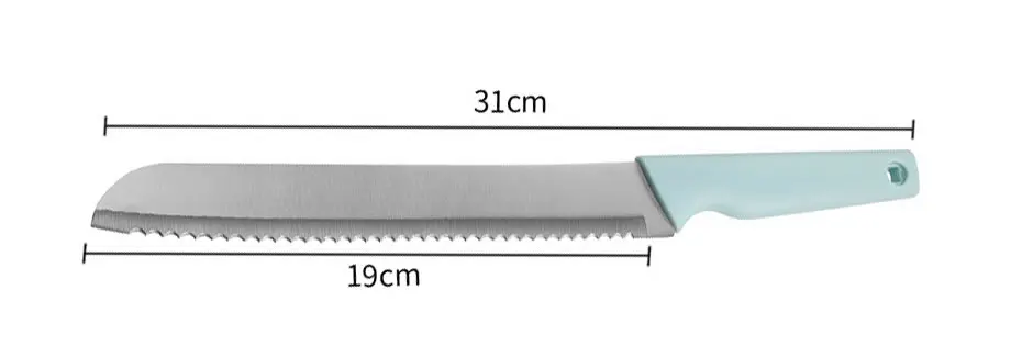 Нож для хлеба из нержавеющей стали, нож для торта, сыра, пиццы, сервировочный резак, нож для резки фруктов, овощей, нож с зубчатым лезвием, кухонные ножи шеф-повара