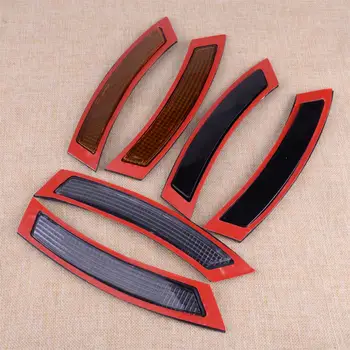 

2pcs Car ABS Front Bumper Reflectors Side Marker Fit For BMW3 Series E92 E93 2DR 2007 2008 2009 2010 2011 2012 2013