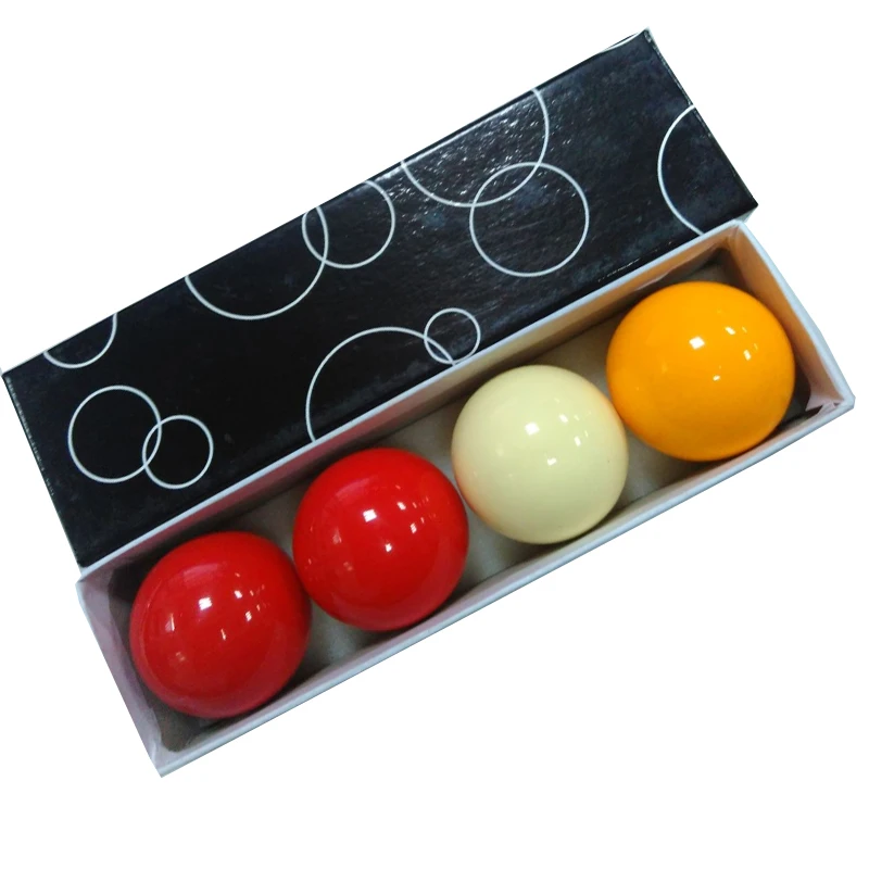 xmlivet 57.25mm Carom Billiards Balls 4pcs in a set carom cushion table Balls Korean Carom Accessories