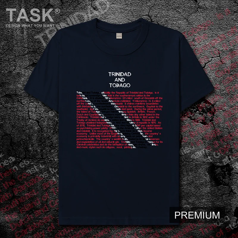 Trinidad and Tobago TTO mens t shirt new Tops t-shirt Short sleeve clothes sweatshirt national team country sports cotton casual