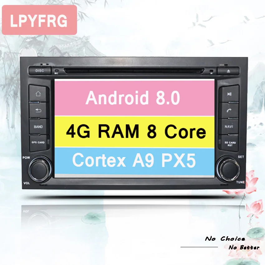 Cheap Octa 8 Core Android 9.0 1DIN 7" 1024*600 Car DVD For Seat Leon 2013 2014-2018 WIFI Radio GPS 4GB RAM 32GB ROM Support 3/4G DAB+ 3