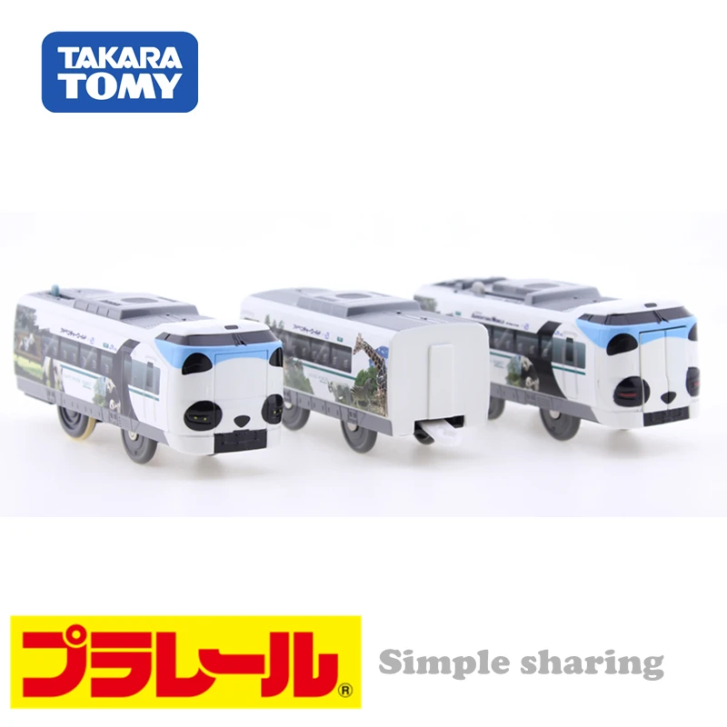 Набор моделей поезда Takara Tomy Tomica Plarail S24 Smile Panda Kuroshio литые миниатюрные машинки