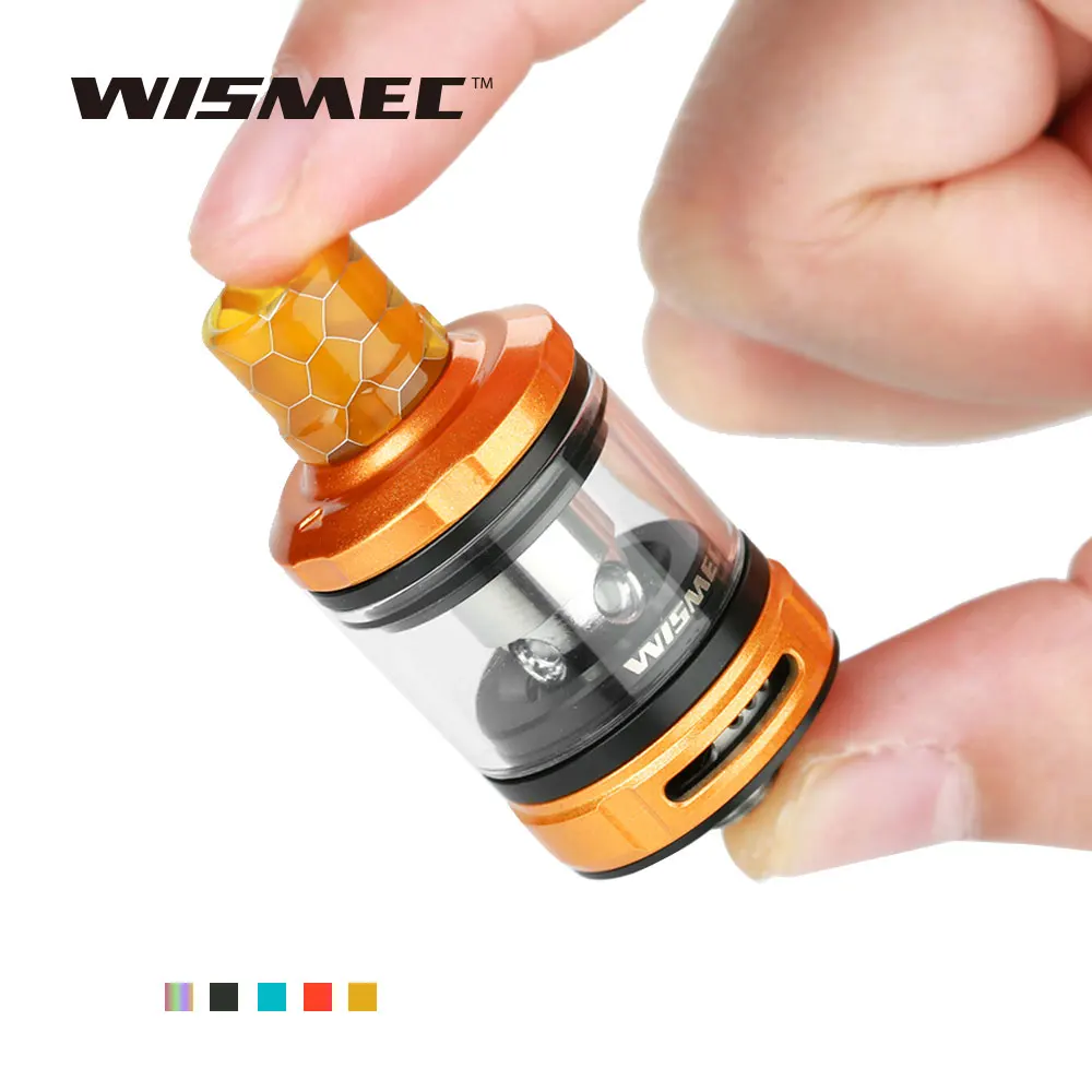 

Original WISMEC AMOR NS Pro Atomizer 2ml Subohm Tank W/ 22mm Diameter & WS01 0.2ohm Coil Head Vape E Cig Tank Fit CB-80 Mod/Kit