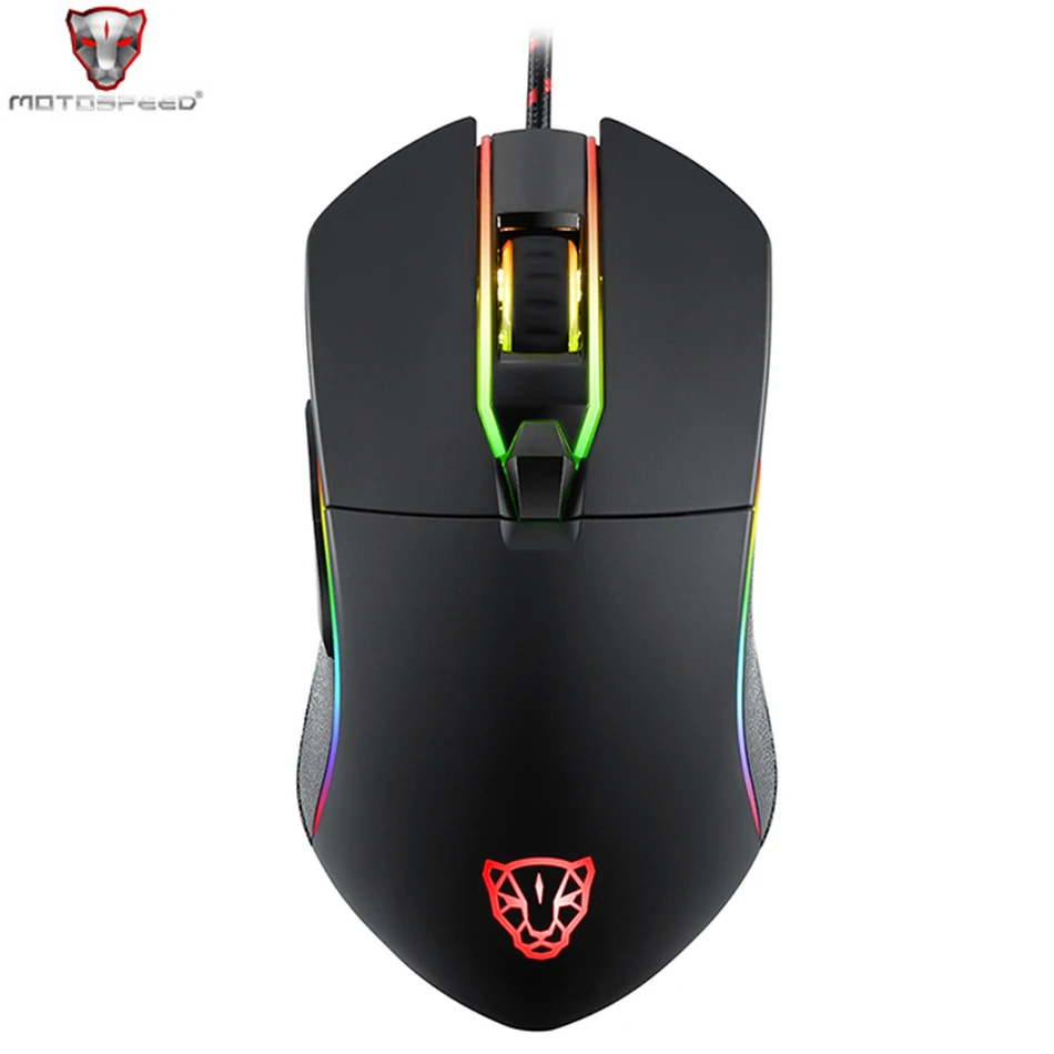 Motospeed V30 ABS 6 Точек на дюйм для изменения профессиональная Проводная игровая мышь