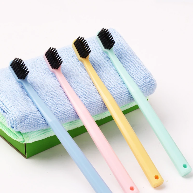 

1pcs/set Ultra Soft Bamboo Charcoal Toothbrush Adult Professional Oral Care Cleaning Toothbrush 4 Colors
