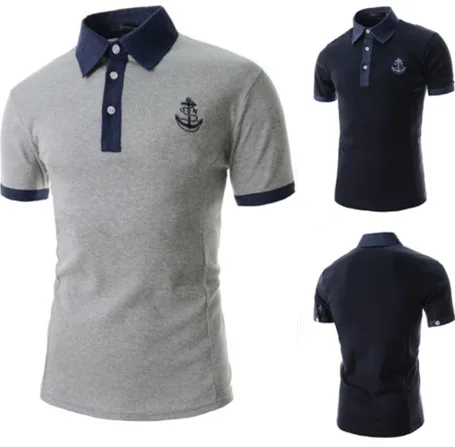 Modelos calientes de la venta polo prlar hombre polo Solid