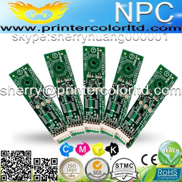 Чипы блок разработчика для Konica Minolta тонер konica Minolta bizhub C220 C280 C360 совместимый сброс картридж для лазерного принтера чип