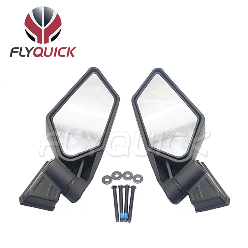 FLYQUICK гоночный мотовездеход сбоку набор зеркал для UTV шины Can Am Maverick X3 2017 18