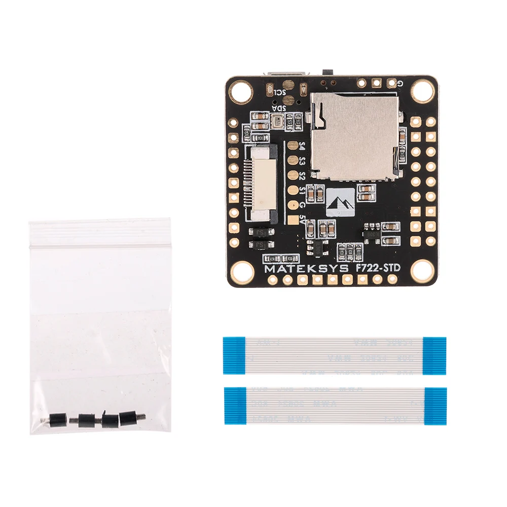 

Matek Systems F722-STD FC Flight Controller with OSD Barometer for QAV210 220 250 RC FPV Racing Quadcopter