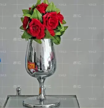 

mental flower stand centerpieces for wedding decoration