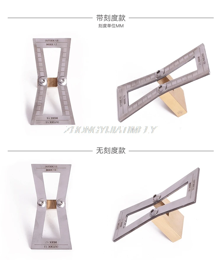 Dovetail scribing planning line woodworking scribing template line