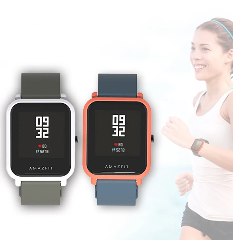 Новинка, ремешок на запястье для AMAZFIT, молодежная версия, умные часы с 20 мм шириной, силиконовый цветной Сменный ремень для amzfit