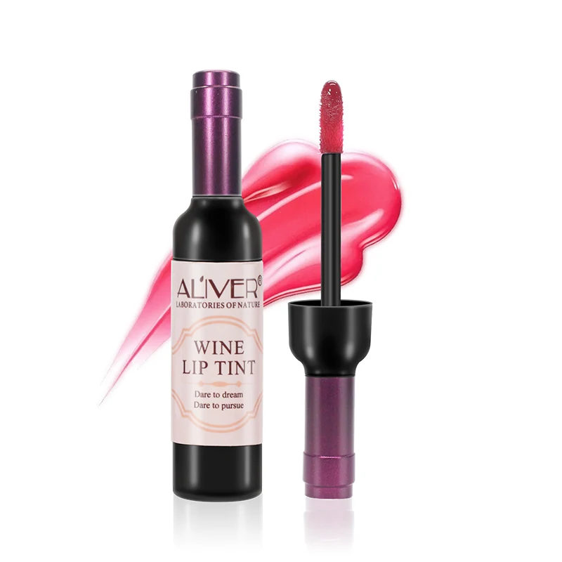 Lipstick Red Wine Lip Tint 6 Colors Dye Liquid Lipstick Matte Nourish