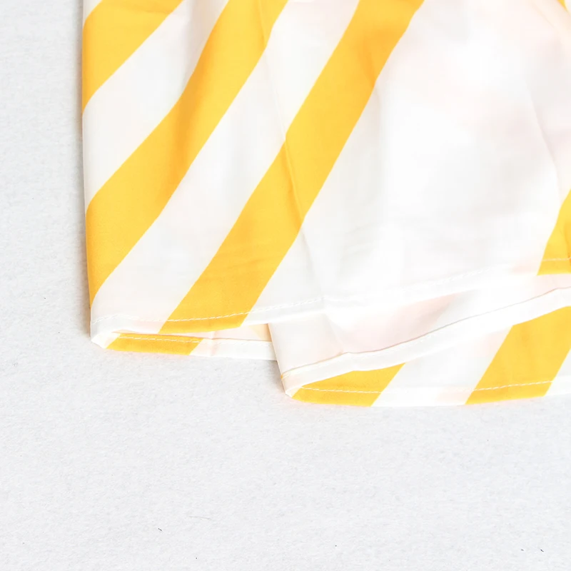 详情 (5).JPG TWOTWINSTYLE Striped Spaghetti Strap Long Womens Dresses Casual Off Shoulder Back Less Bow Lace Up Female Clothes 2020 Fashion