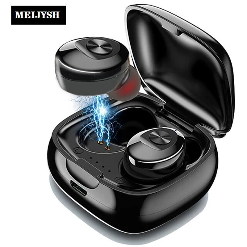 

XG12 TWS Bluetooth Earphone Stereo Wireless Earbus HIFI Sound Sport Earphones Handsfree Gaming Headset with Mic for Phone