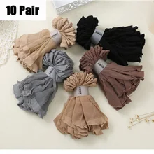 10 пар/лот пикантные летние ультратонкие тонкие прозрачные шелковые Носки для Для женщин эластичные нейлоновые короткие носки Для женщин Носки женский Носки