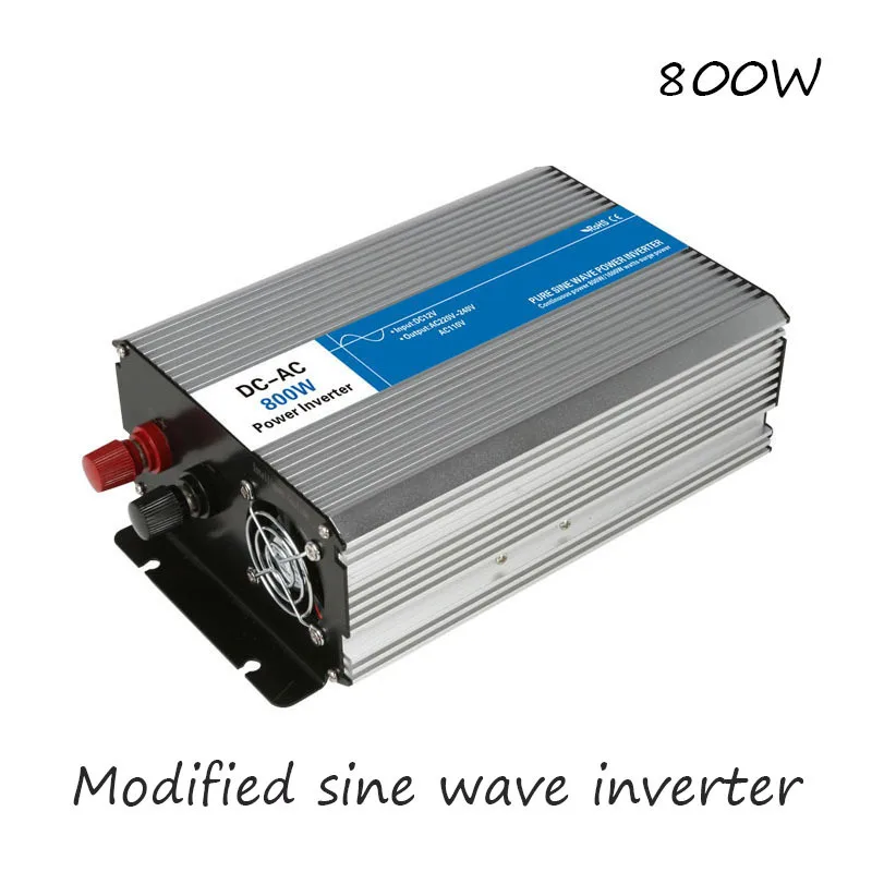 DC-AC 800W Modified Sine Wave Inverter 12V To 220V Frequency Converter Voltage Electric Power Supply Digital Display USB China |