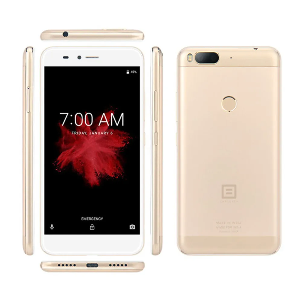 Мобильный телефон BILLION CAPTURE PLUS Android 7 1 3 ГБ ОЗУ 32 Гб ПЗУ Snapdragon 625 FHD экран Touch ID 3500 мАч 4G