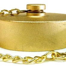 Кепки и цепи латунь покрытием из Алюминий для пожарных шлангов или гидранты npt-резьба DN40 DN50 DN65