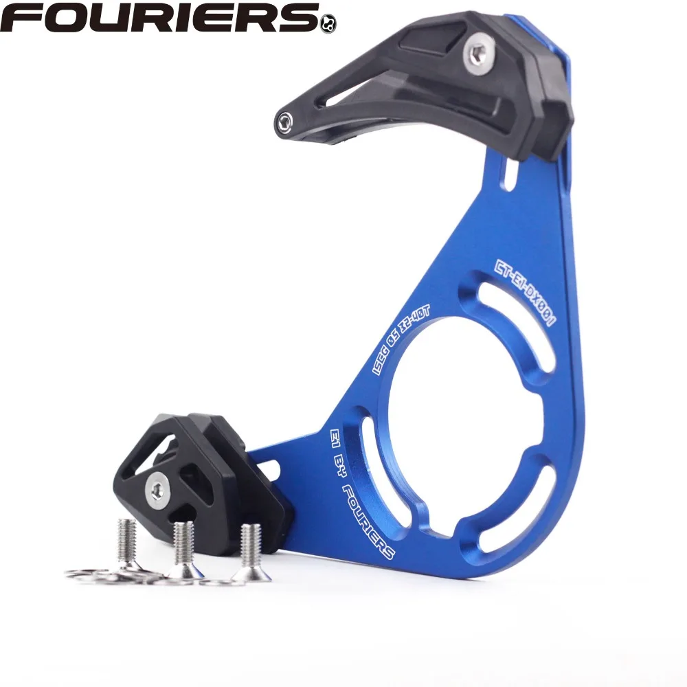 

Fouriers Chain Guide CNC Alloy 6061-T6 Series Chain Protector Bash Guard ISCG ISCG-05 32T 40T ( Black Blue Red )