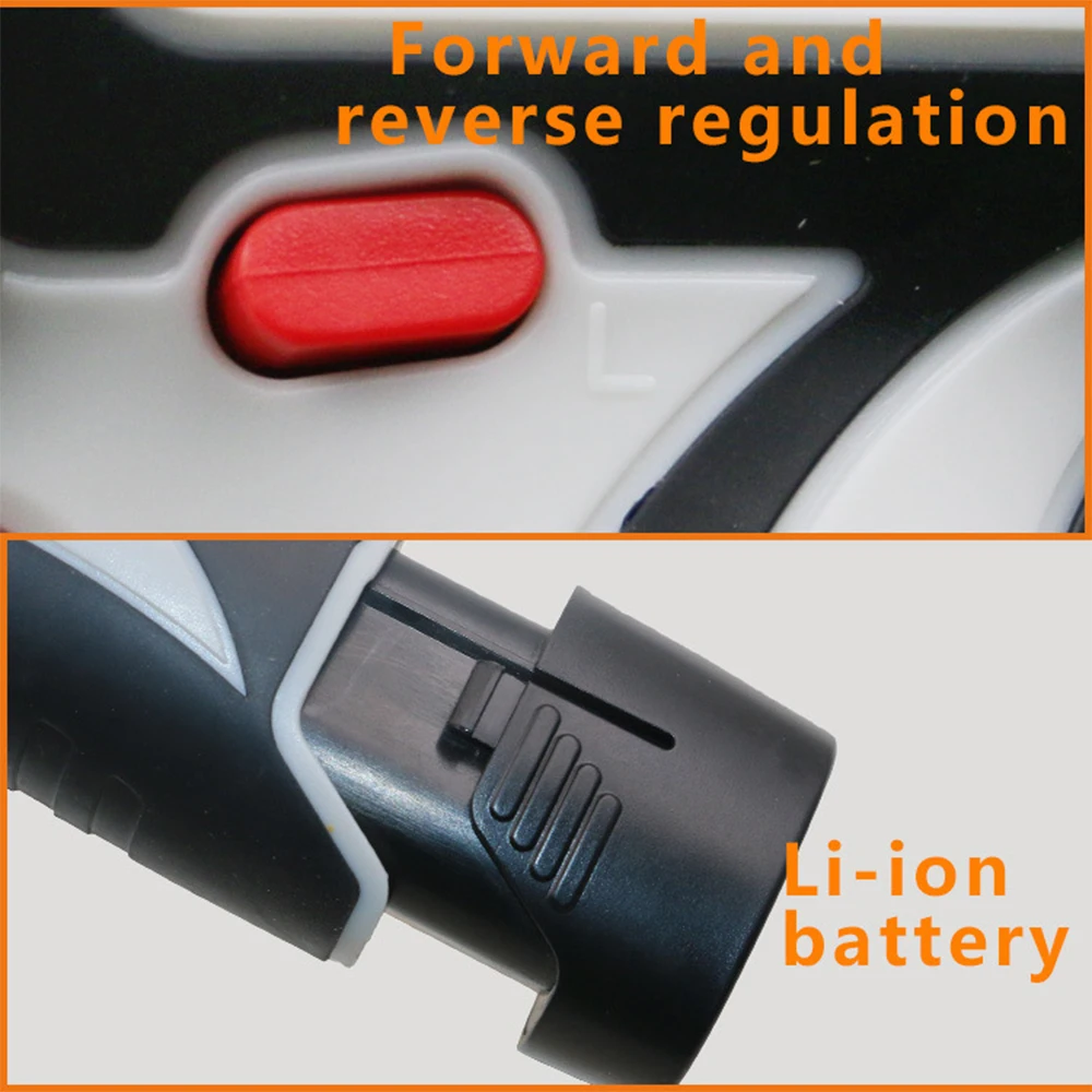 12 V/18 V литиевая Перезаряжаемые дрель многофункциональная бытовая ручная дрель